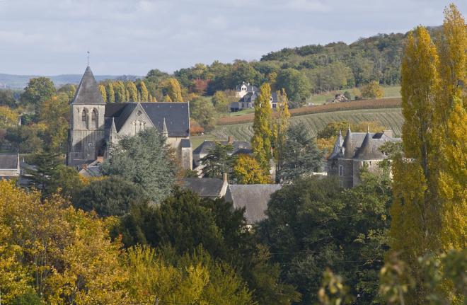 Blaison-Gohier_vue générale © commune de Blaison-Gohier