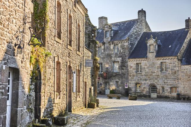 Place de Locronan - photo A Lamoureux